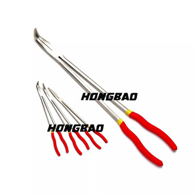 courbe à angles d'agrafe de nez de Bent Needle Nose Pliers Long de 16&quot; 90 degrés