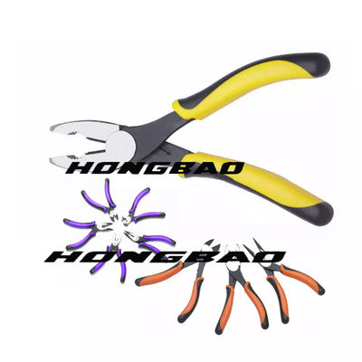 Bent Handle économiseur d'énergie conçu spécial 6/8&quot; juge de ligne Pliers Combination Nipper Cutter Pliers Combination Pliers