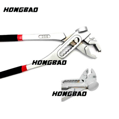 6 pouces pinces de pompe à eau de 7&quot; 8 pouces 12 avec le marteau 2 dans 1 tuyau plus dodu D4 des outils CRV 12