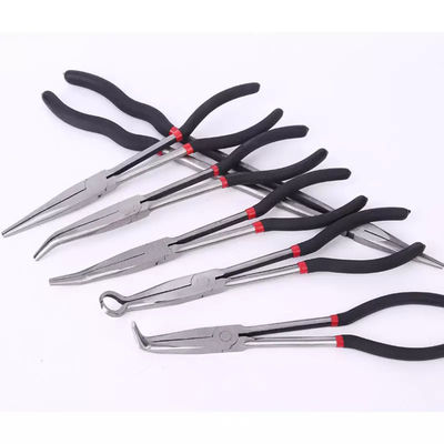 extrémité 11 8-Inch coupant de longs outils de pinces de portée maintenant avec l'agrafe lisse plate