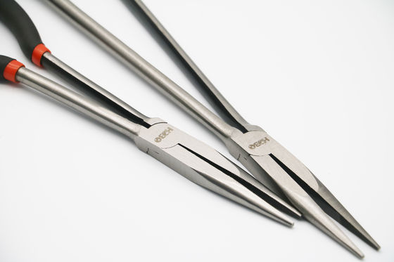 courbe à angles d'agrafe de nez de Bent Needle Nose Pliers Long de 16&quot; 90 degrés