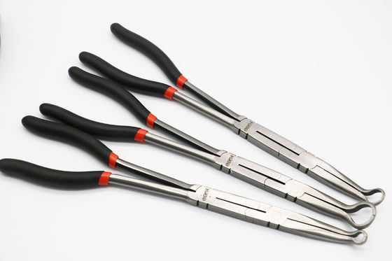 13&quot; de longues pinces de la portée 4pc a placé le double joint Bent Nose Clip Holding de X 335mm