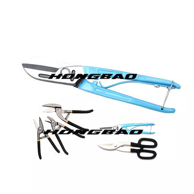 La main de tôle coupe les bouts d'un coup de ciseaux droits Tin Scissors de main 9 12&quot;