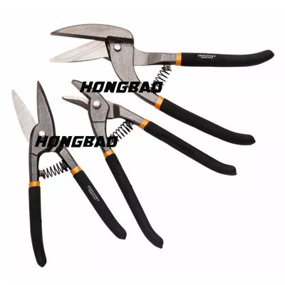 8 10 12 14&quot; Tin Snips Long Tin Snips rouge et vert