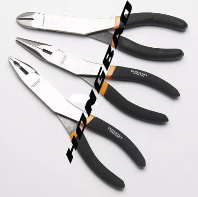longues pinces de nez de 11&quot; de 160mm 170mm 200mm 6 pouces portée d'agrafe moyenne droite de 8 pouces longue
