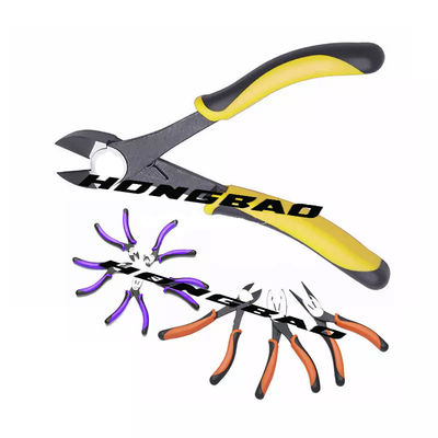 Coupeur latéral diagonal isolé 160mm 250mm 6 dans 8" Bent Handle