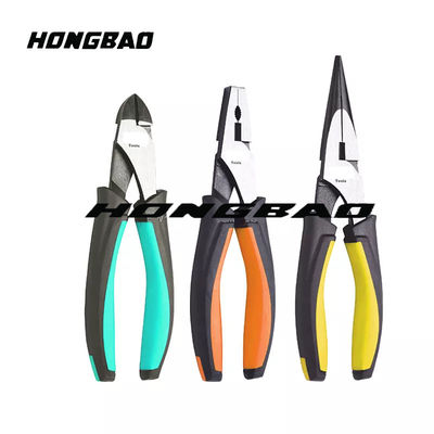 2 3 4 pouces 6 juges de ligne Pliers Handle Soft Nipper Hump Bulge Protruding Joint de 7&quot; 8 pouces