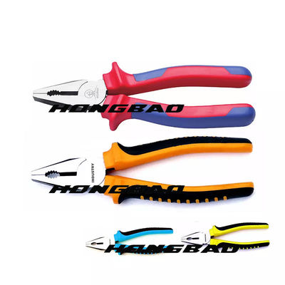 200mm 160mm 6 pouce 7&quot; de pouce 8 acier diagonal isolé résistant des pinces 60# CRV de coupeurs latéraux