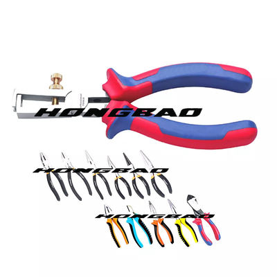 La baisse de haute qualité a forgé la poignée molle ergonomique 6" 7" 8" type juge de ligne Nipper Pliers Functional Combination Pliers de l'Allemagne