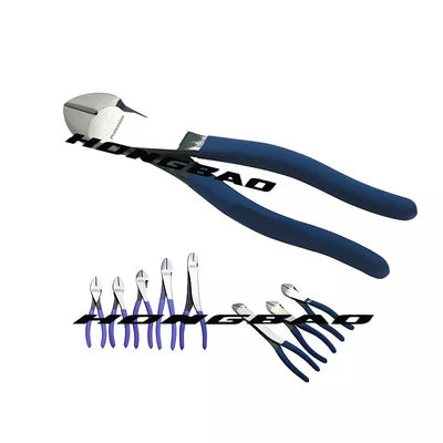 Pinces diagonales de coupure latérales 1000v 180mm 6" Bent Angle Head Body Nose 8 11" tête mince