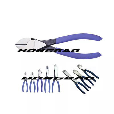 4-1/2 po. 6-1/2 7&quot; grande coupe latérale principale Bent Body Chrome Vanadium Steel de coupe-fil diagonaux