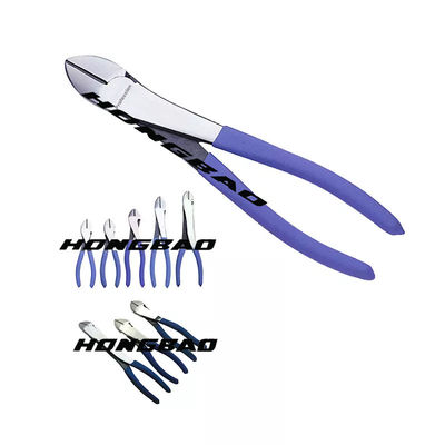 4-1/2 po. 6-1/2 7&quot; grande coupe latérale principale Bent Body Chrome Vanadium Steel de coupe-fil diagonaux