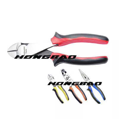 7,5&quot; l'espace confiné d'Angled Diagonal Cutters Side Cutting Pliers Work In Limited