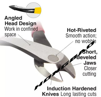 9&quot; grand acier de Bent High Leverage 60# CRV de crochet de coupeurs latéraux à angles résistant