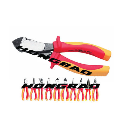 6&quot; des outils de bricolage de VDE a isolé de longues pinces rondes de nez que 1000 volts ont isolé des outils