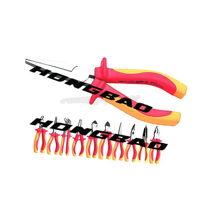 Le VDE de sécurité a isolé des outils dégrossissent des pinces de coupe 150mm 6&quot; 8&quot; 7&quot; les pinces diagonales 9&quot; de coupe