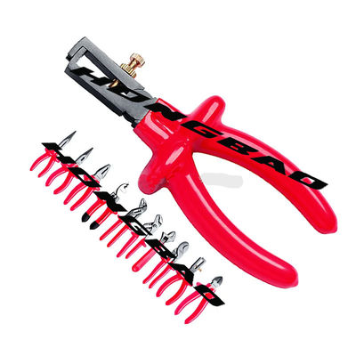 6&quot; poignée plongée par 1000V a isolé l'électricien électrique Wire Strip Pliers de pince d'à dénuder de tension universelle de Pliers CRV 1000 V