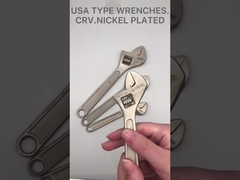 La clé universelle réglable automatique a placé le rochet antidérapant double de clé