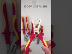 VDE 1000v a isolé A.W.G. 22 d'outils 18 14 pinces de rabattement CRV 6